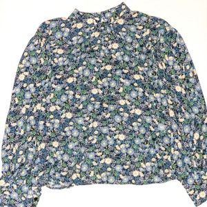 Flower Print Blouse